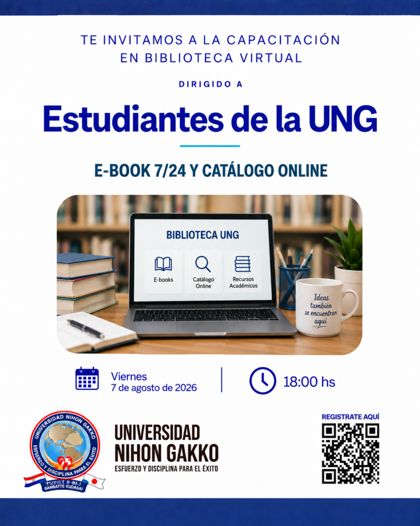 Biblioteca UNG realizó capacitación sobre el uso del E-Book 7/24 y el Catálogo Online chatgpt image 7 sept 2026, 08 57 05 p.m.
