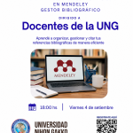 Capacitación en Mendeley fortalece la gestión bibliográfica de docentes de la UNG